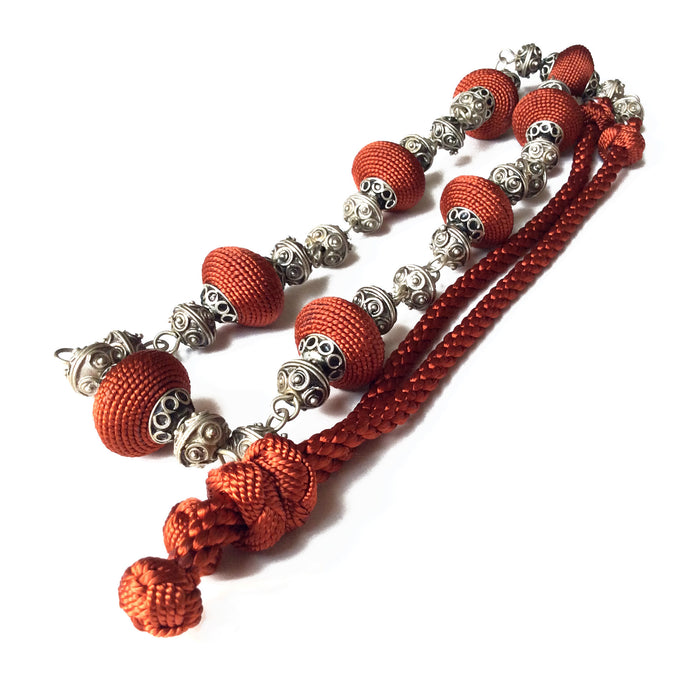 Persian Red Adjustable Necklace